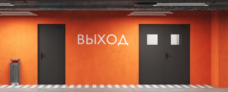 Противодымные двери: требования, маркировка, классификация